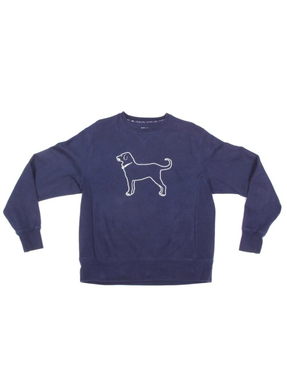 Vintage The Black Dog Marthas Vineyard Heavyweight XS Navy Blue Sweatshirt /336